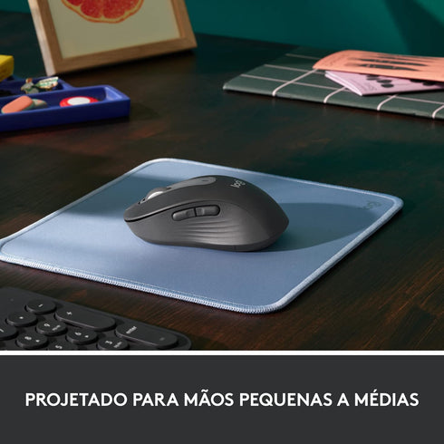 Logitech Signature M650 Wireless Mouse, Small to Medium Hands, 2-Year Battery, Silent Clicks, Bluetooth Compatibility