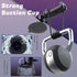 Shower Mirror Phone Holder, Suction Cup Mirror Phone Mount for Shower Mirror Bathroom Glass Kitchen Tile, TikTok