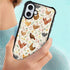 Deaorew 16 Countryside for iPhone Case | Classic Slim Cover Design | Chicken Flowers