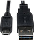 Tripp Lite Universal Reversible USB 2.0 Hi-Speed Cable, 3-ft (Reversible A to 5Pin Micro B M/M)