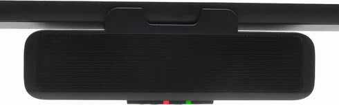 Cyber Acoustics USB Speaker Bar (CA-2890) Stereo USB Powered Speaker with Convenient Controls, Clamps to Monitor