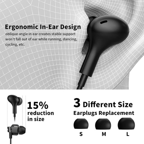 Shop Samsung S24 Ultra S23 FE S22 A53 A14 Neckband Bluetooth Headphones, HiFi Stereo Earbuds for iPhone 15 14 Pro Max,