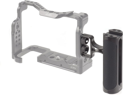 Hersmay 1/4"-20 Mini Side Handle Camera Hand Grip with Screws Stabilizer with ARRI-Style Mount Screw & Cold Shoe Mount
