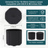 HUYEIOBGD 1855mm Lens Cap, Universal Camera Lens Cover for DSLR & Mirrorless Cameras, Flexible Front Lens Protector