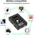 F1TP 12V/16.8V/5V NP-F Battery Mount Plate with D-Tap & USB Output, Compatible with Sony NP-F Series Batteries, Power