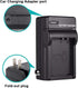 NB-11L/NB-11LH Battery (2-Pack) and Charger Kit for Canon PowerShot ELPH 190 is, ELPH 180, ELPH 110 HS, SX400 is, SX410