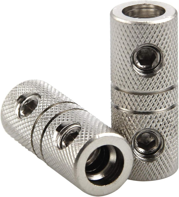 2Pcs 8 Gauge Wire Audio Car Brass Terminal Butt Connectors for Car Stereo Power or Ground Wire Splice