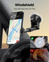 APPS2Car Suction Cup Phone Mount, Universal Phone Holder for Car Windshield/Dashboard, Compatible with All Cellphones