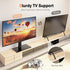 Hemudu 13 32 inch 100 4 77lbs, HT07B-001 Universal Swivel TV Stand/Base Table Top TV Stand for to TVs with Degree