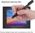 Resistive Hard tip Pen, Touch Screen Painting Pen Resistive Stylus with Telescopic Rope for POS/PDA/Car Navigator