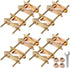 HEVIDUBANA 4 Pcs Antenna Mast Clamp TV Satellite Pole Mount Bracket - Heavy
