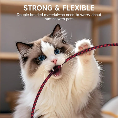 SVANLYN 6 2.0 Printer Cable FT, USB A to B Printer Cable High-Speed Nylon Braided USB MIDI Cord Compatible