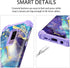 Rancase Purple Case for Galaxy S9 Plus, Three Layer Heavy Duty Shockproof Protection with Soft Silicone
