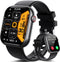 Military Smart Watch for Men, Outdoor IP67 Waterproof, 1.9" HD Touch Screen Tactical Fitness Activity Tracker and