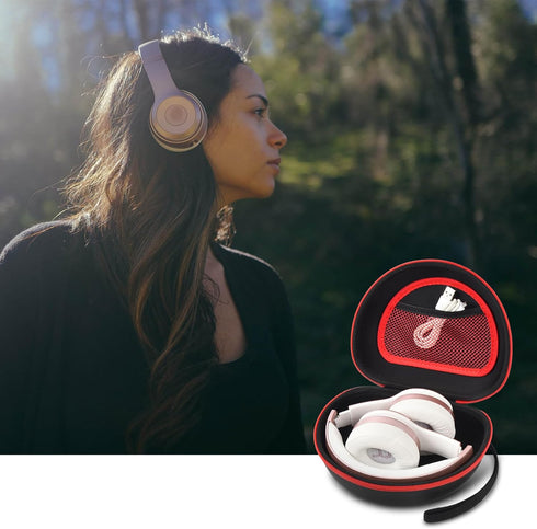 Headphone Case for TOZO HT2/Picun P26/Beats Studio Pro/Solo3/Studio3 On-Ear Headphones, Extra Large Foldable Bluetooth