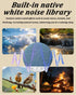 Frewac 2026 New Flat Under Pillow Speakers for Sleeping, Bone Conduction Pillows Speaker Bluetooth, Private Ultra-Thin