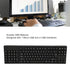 Dpofirs Left Handed Keyboard - 109 Keys Micro USB Ergonomic Layout, Plug and Play Office Keyboard for Business