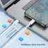 20W USB C Fast Charger Block & 10 Ft Type C to C Cable (60W) for iPhone 15 Pro Max, iPad, MacBook, Samsung.