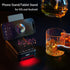 Unique Gifts for Men, Cell Phone Stand with Bluetooth Speaker & LED Color Changing Light, Birthday Gifts for Women Dad