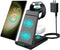 ADADPU 3 in 1 Wireless Charger for Samsung, Fast Charging Station Dock for Galaxy S24 Ultra S23 S22 S21, Galaxy Watch