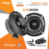 PRV Audio Super Tweeters Pair, 3.5 Inch Bullet Tweeters, 240 Watts, PRV Tweeter TW350Ti-4 Slim Titanium Bullet PRO