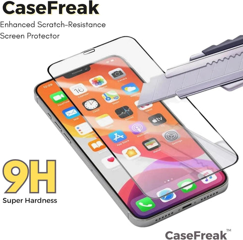 iPhone 11 Pro Max 2-in-1 Clear Case with Mag-Safe, Anti-Fingerprint Screen Protector & Cleaning Set (6.5")