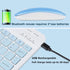 Bluetooth Wireless Keyboard and Mouse Combo, Ultra-Slim Rechargeable Ergonomic Small Keyboard Mouse for iPad iPhone