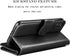 NJJEX Wallet Case for iPhone XR - PU Leather with 9 Card Slots, Detachable Kickstand, Magnetic Cover (Black)