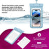 Waterproof Phone Pouch Floating, Transparent PVC, 2 Pack, Phone Protector for iPhone 15 14 13 12 11 Pro Max