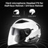 Motorcycle Bluetooth Headset E1 - 2 Riders Wireless Dirt Bike Helmet Intercom with CVC Noise Cancellation, Stereo
