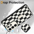 SOKAD S26 Magnetic Checkered Case for Samsung Galaxy Ultra with Finger Strap Kickstand, Compatible with Magsafe, Cute
