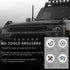 Rdxcv 7 Inch Car Spiral Antenna, Waterproof PVC Rubber Radio Antenna with Threaded Adapters, Universal Flexible Auto