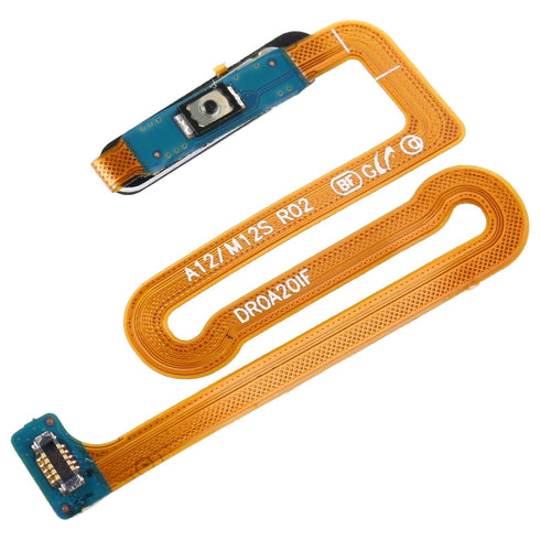 Fingerprint Sensor Power Button Flex Cable Replacement for Samsung Galaxy A12 SM-A125F A125 A125F A125M A125G A125U