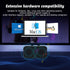 DEPUDA USB Computer Speakers for Desktop PC, Laptop Speaker, Portable Mini Stereo Speakers, Plug and Play, Clear Sound