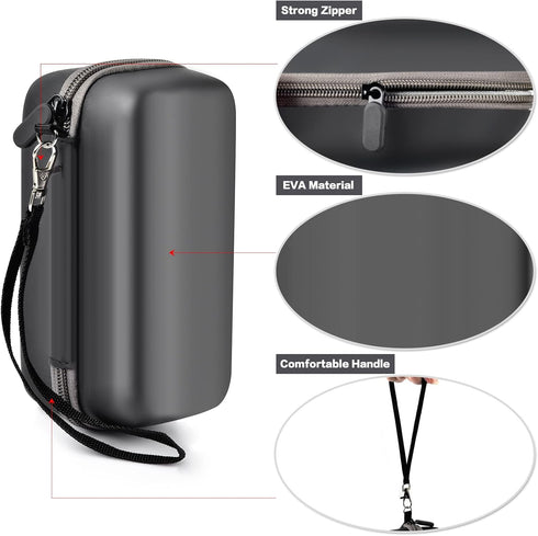 Case for Anker 737/735/736/717 USB-C Portable Charger, Fast Foldable Wall PowerBank Bag for GaN Prime Nano II