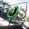 LISEN Adjustable 15W Ultra Magnetic Car Charger Kit for Magsafe, Foldable Wireless Charger with 38W Car Charger for