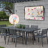 LBCASA 30 32 Inch Summer 600D 30"W 19"H 4.5"D Ice Cream Outdoor TV Cover to Weatherproof, Pink Popsicle Colorful Polka