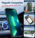 MAGIC JOHN Magnetic Case for iPhone 13 Pro Max - Compatible with Magsafe, Military Grade Shockproof, Green