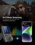 Nulaxy FM Bluetooth Transmitter for Car, Strong Microphone Adapter with 1.8" Color Screen, Supports QC3.0 Charging
