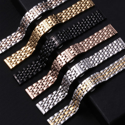 Gheper Stainless Steel Watchband Compatible with Plaud NotePin AI Voice Recorder Metal Protective Bezel Frame Case