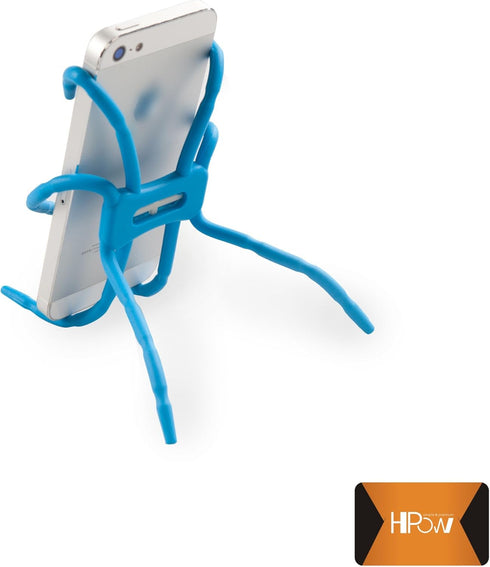 2Pack Phone Holder Universal Multi-Function Flexible Grip Holder Phone Car Holder Mount Stand for Smartphone (Blue)