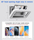 Waterproof Phone Holder for Shower, 360° Rotation, Adjustable Angle, Wall Mounted for Bathroom Mirror, Up to 7 Inch