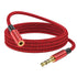 MOSWAG 3.5mm Extension Cable 26.24FT/8M Audio Male to Female Stereo Extension Adapter