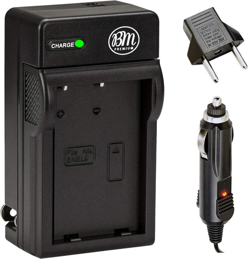 BM Premium MH-23 Replacement Battery Charger for Nikon D5000, D3000, D60, D40x & D40 Cameras