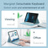 Keyboard Case for iPad Mini 5/4, Wireless Bluetooth Keyboard with Soft Back Cover & Pencil Holder, Teal