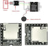 FBHDZVV 4Pcs MP3 16P MP3 Mini Player Module TF Card U Disk Mini DF Player Audio Voice Module IO/Serial Port/AD Board