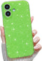 Finyosee Compatible with iPhone 17 Neon Case,Cute Aesthetic Bling Glitter Thin Slim Shockproof