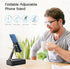 Gifts for Men Women Foldable Cellphone Stand with Bluetooth Speaker and Power Bank, Birthday Gift Idea for Parents