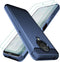 Osophter Nokia G20 Case with 2pcs Screen Protector, Shock-Absorption TPU Rubber Protective Cover for Nokia G10, Navy