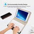 Portable Bluetooth Keyboard and Case with Detachable Keyboard, Slim Shell Cover, Built-in Stand for 9.7in to 10.1in iPd